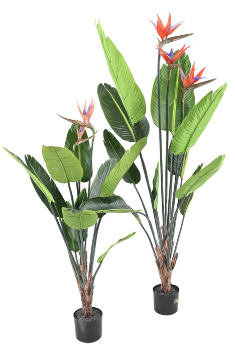 Konstgjord Strelitzia-Växt 120 Cm Inredning