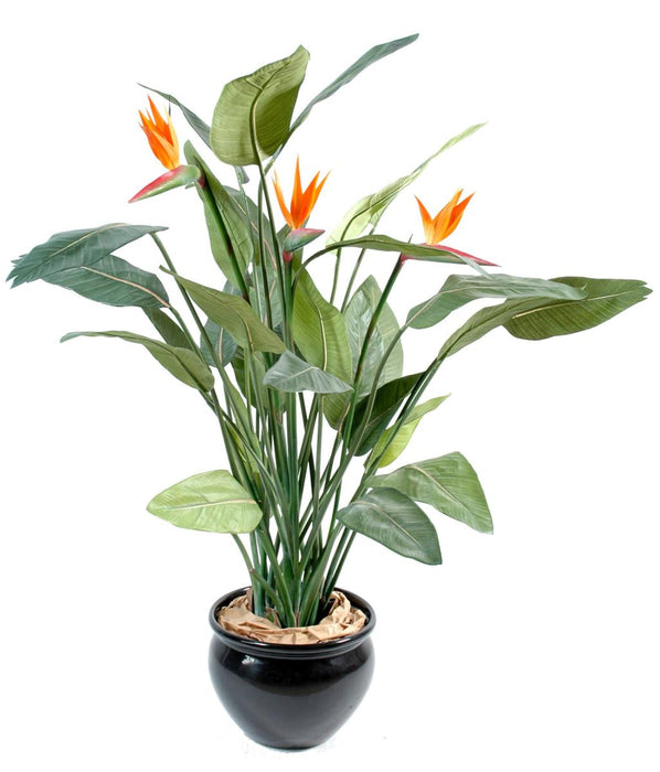 Konstgjord Växt Strelitzia 3 Blommor 150Cm