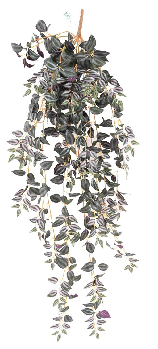 Konstgjord Växt Tradescantia H.110 Cm Grön Lila