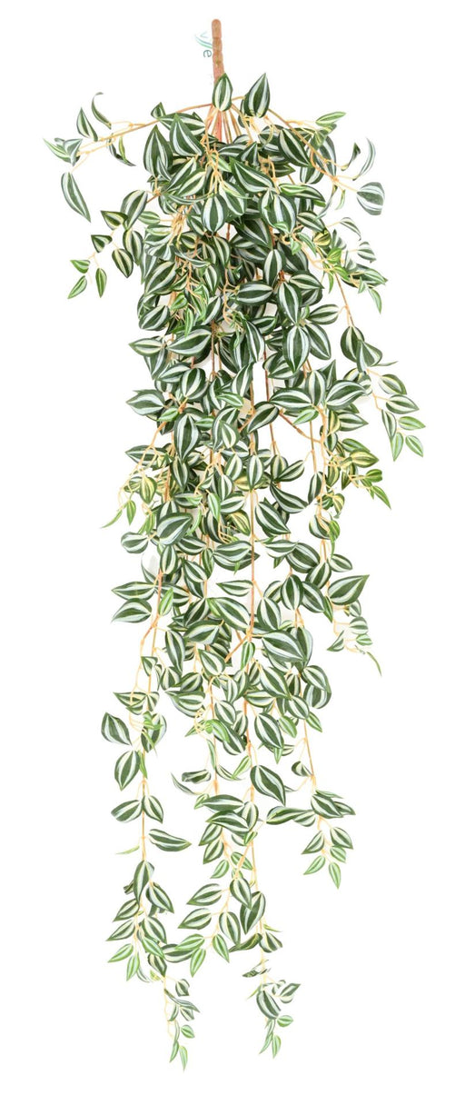 Konstgjord Växt Tradescantia H.110Cm Grön Vit