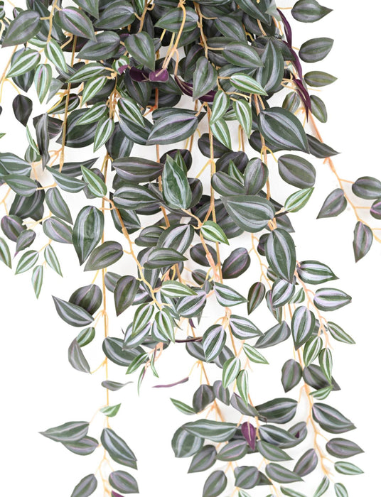 Konstgjord Växt Tradescantia H.70 Cm Grön Lila