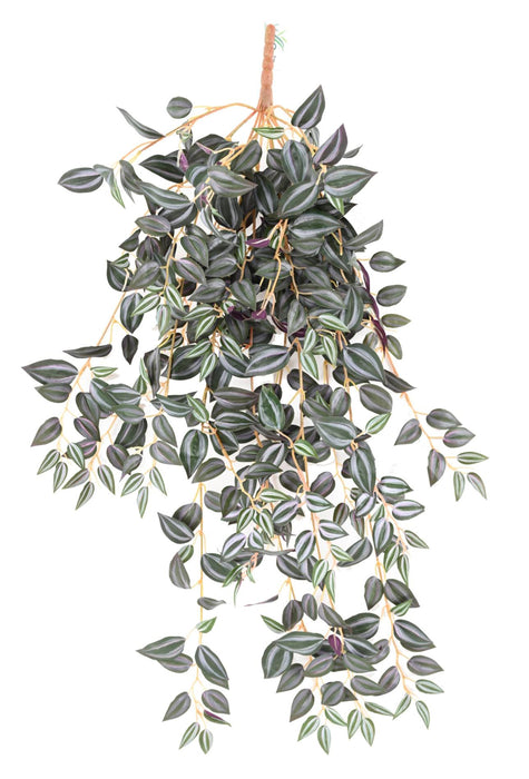 Konstgjord Växt Tradescantia H.70 Cm Grön Lila