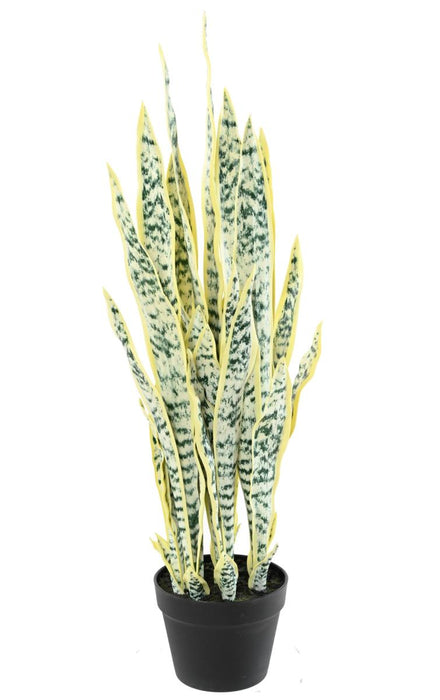 Konstgjord Sansevieria Växt 85 Cm 32 Blad