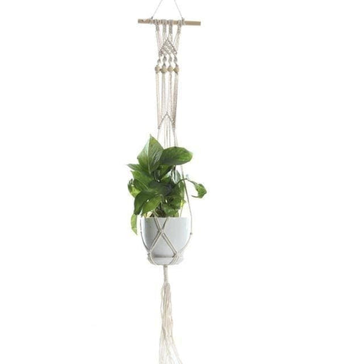 Hängande Blomkrukahängare Macramé Suspension