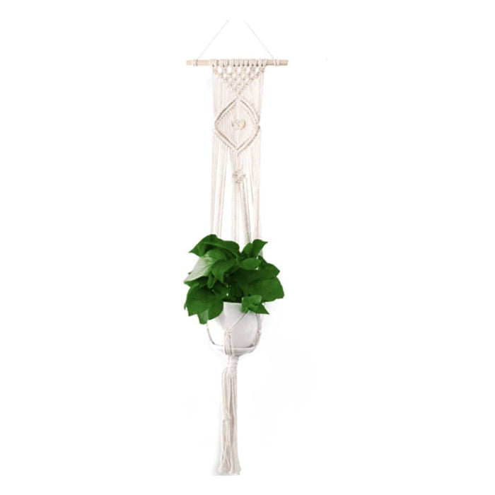 Hängande Blomkruka Macramé Växtstöd