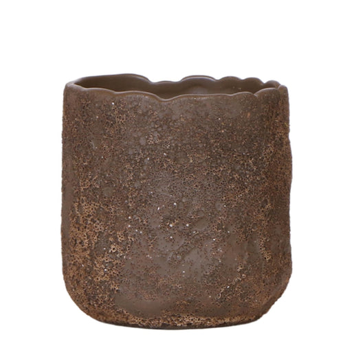 Brown Moon Pot - Industriell Stil