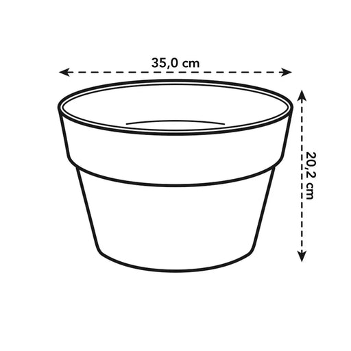 Loft Urban Inomhus Växtkruka I Plast (X5)