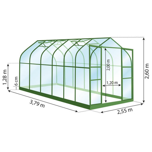 Aloe Växthus 9,70M²