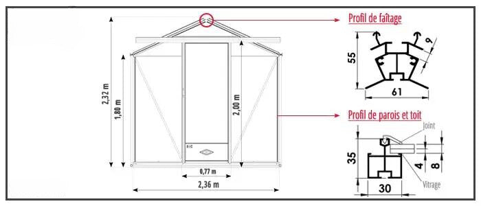 Essentia Växthus 10,80 M²