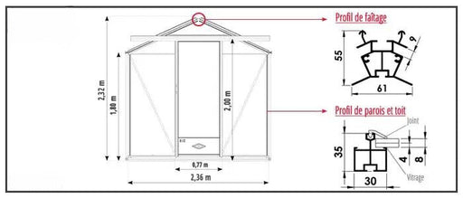 Essentia Växthus 12,50 M²