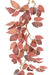 Konstgjord Virginia Creeper Röd Höst 115Cm Dekor